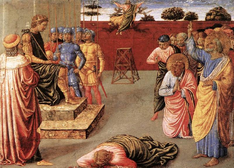 GOZZOLI, Benozzo Fall of Simon Magus dfg china oil painting image